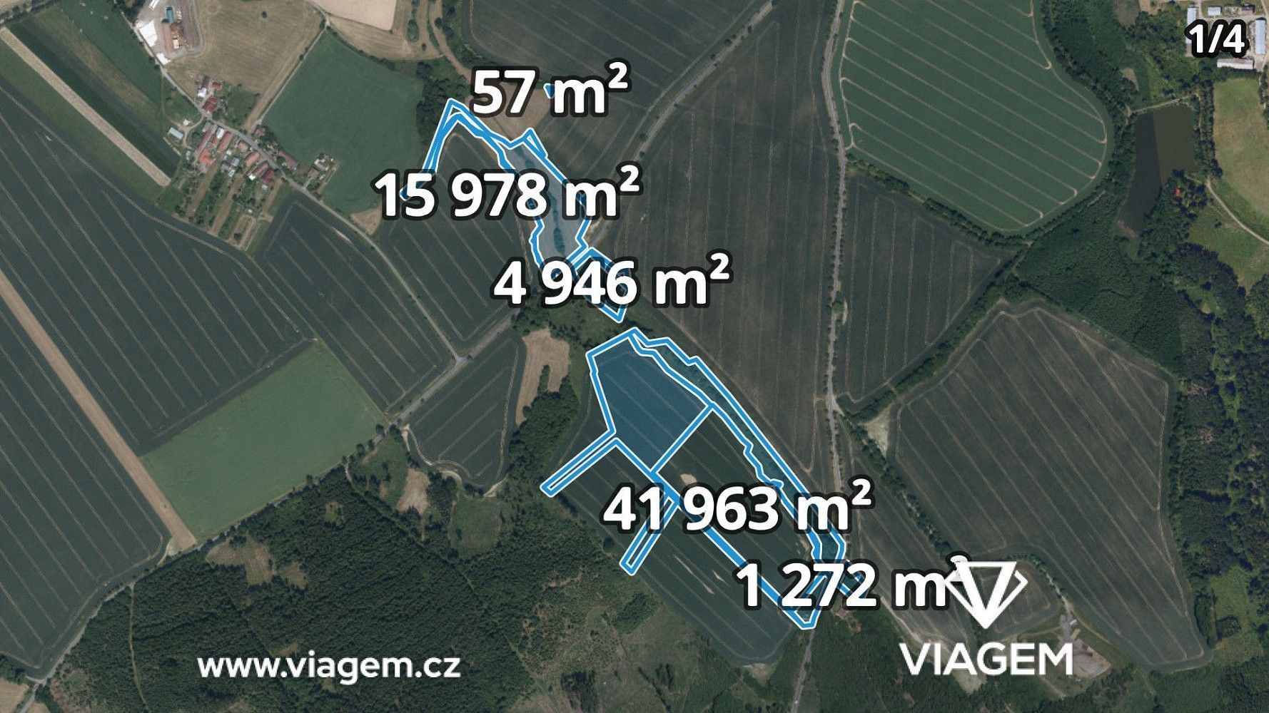 Zemědělský pozemek, 2 951 m²