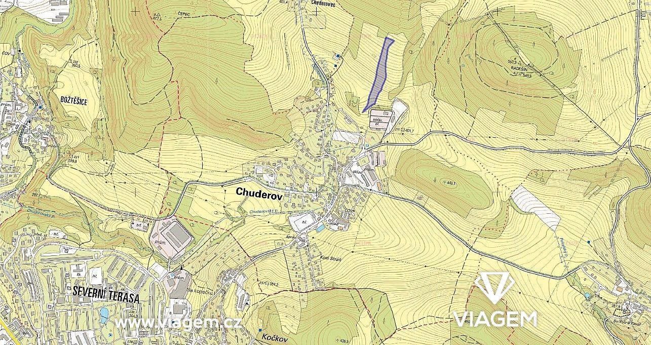 Zemědělské pozemky, Chuderov, okres Ústí nad Labem - 2