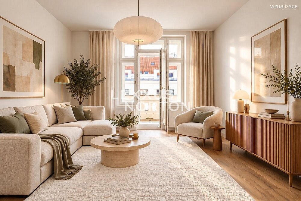 3+kk, Na spojce, Praha 10 - Vršovice, 73 m² - 1