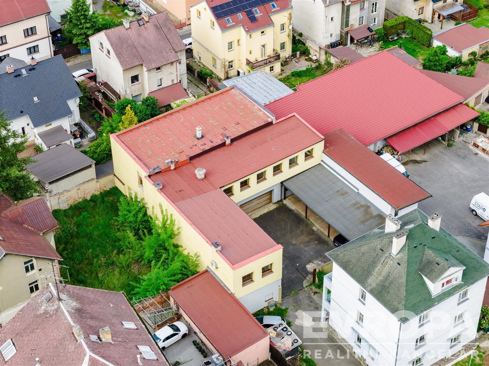 Činžovní domy, Mendelova, Děčín, 554 m²