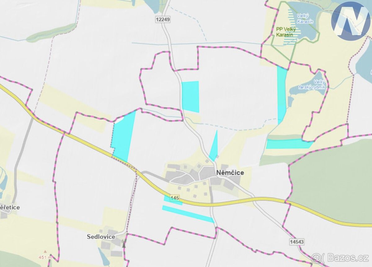 Prodej pozemek pro bydlení - Netolice, 384 11