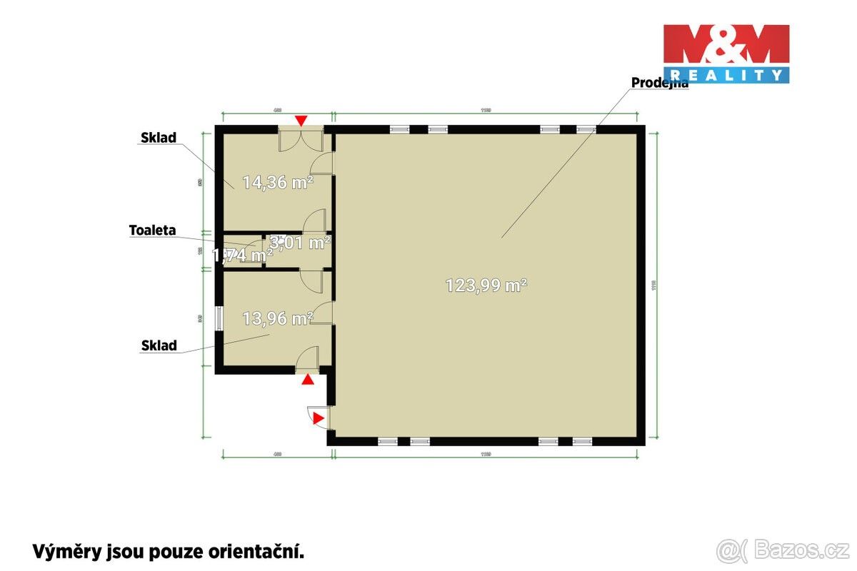 Pronájem obchodní prostory - Bor u Tachova, 348 02