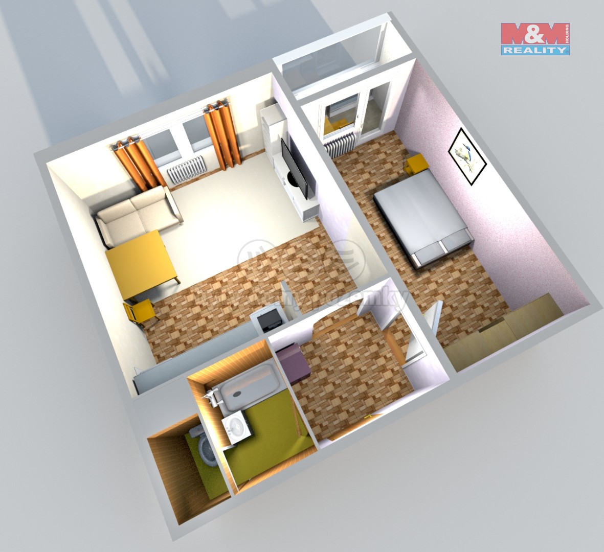 Pronájem byt 1+1 - Kolínská, Česká Lípa, 40 m² - 5