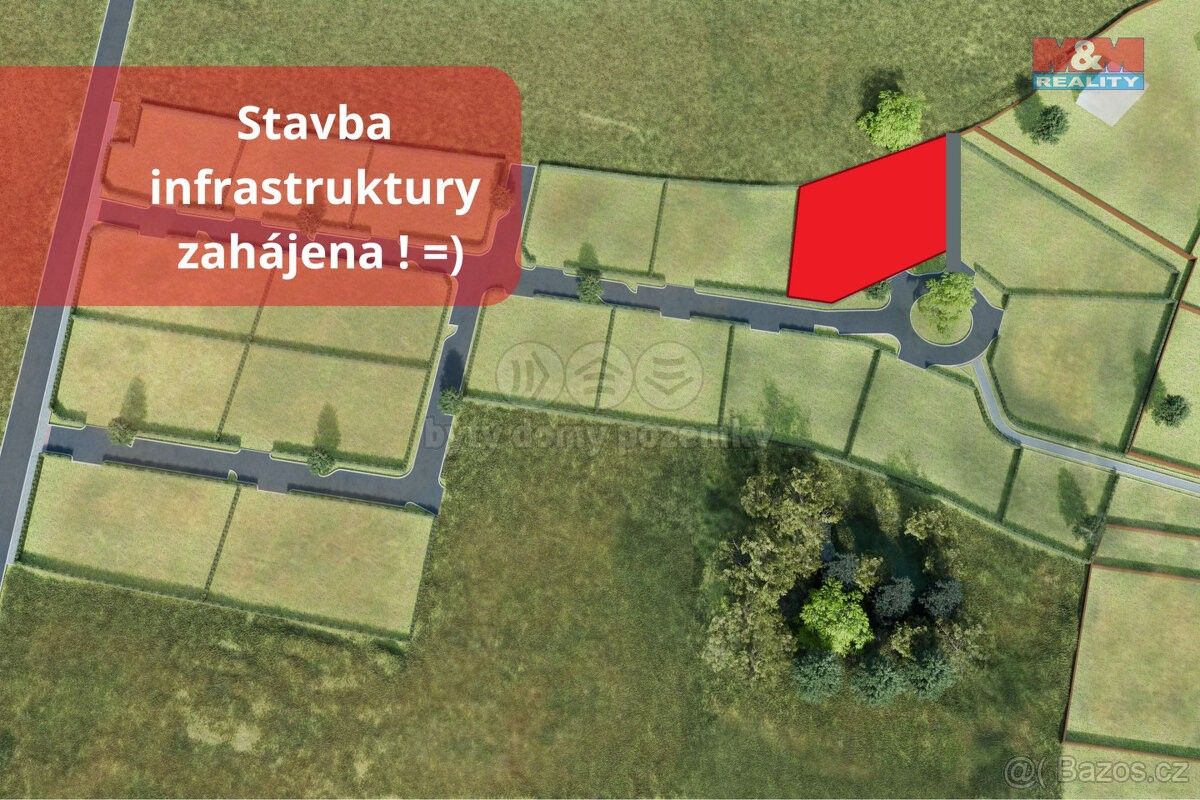 Prodej pozemek pro bydlení - Dobřany, 334 41, 1 024 m²