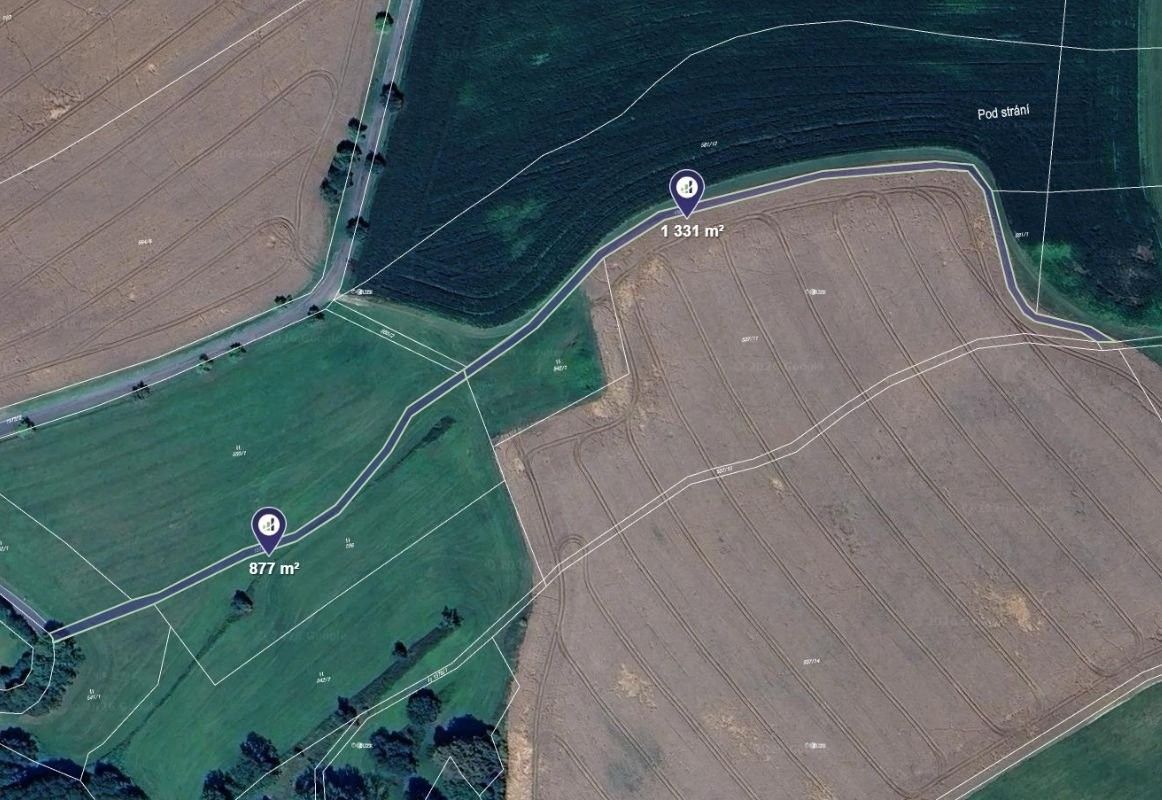 Prodej les - Krouna, 25 533 m²