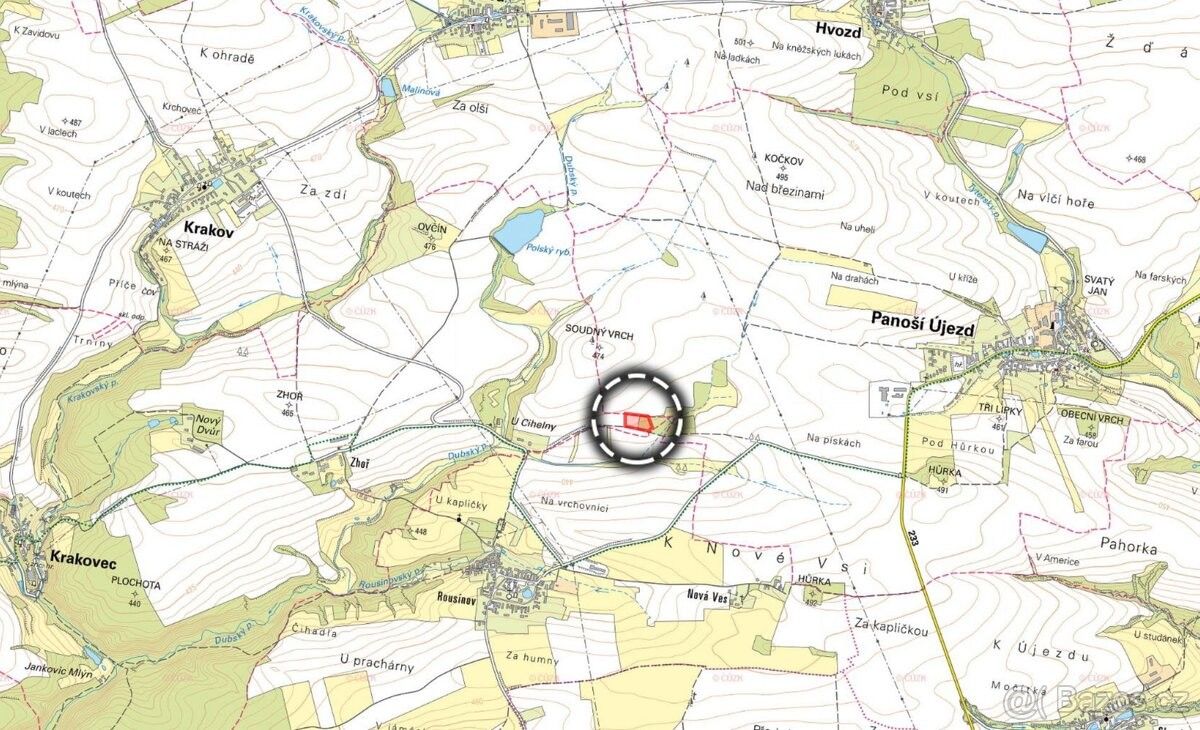 Prodej pozemek pro bydlení - Petrovice u Rakovníka, 270 35