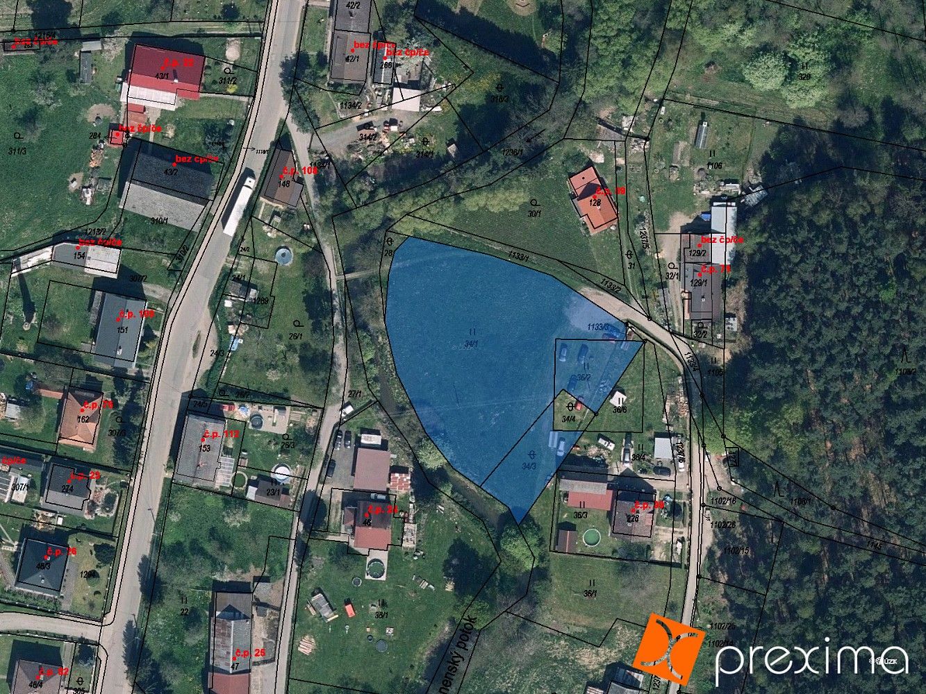 Pozemky pro bydlení, Brniště, okres Česká Lípa - 1