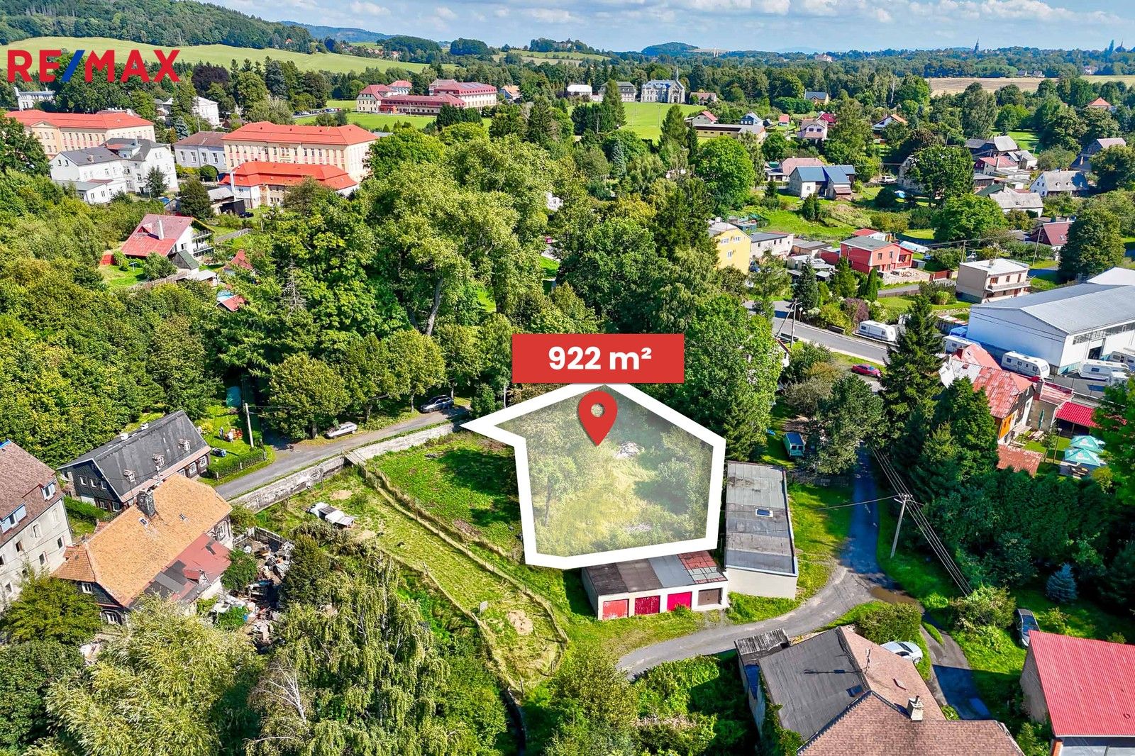 Prodej pozemek pro bydlení - Pražská, Jiříkov, 922 m²