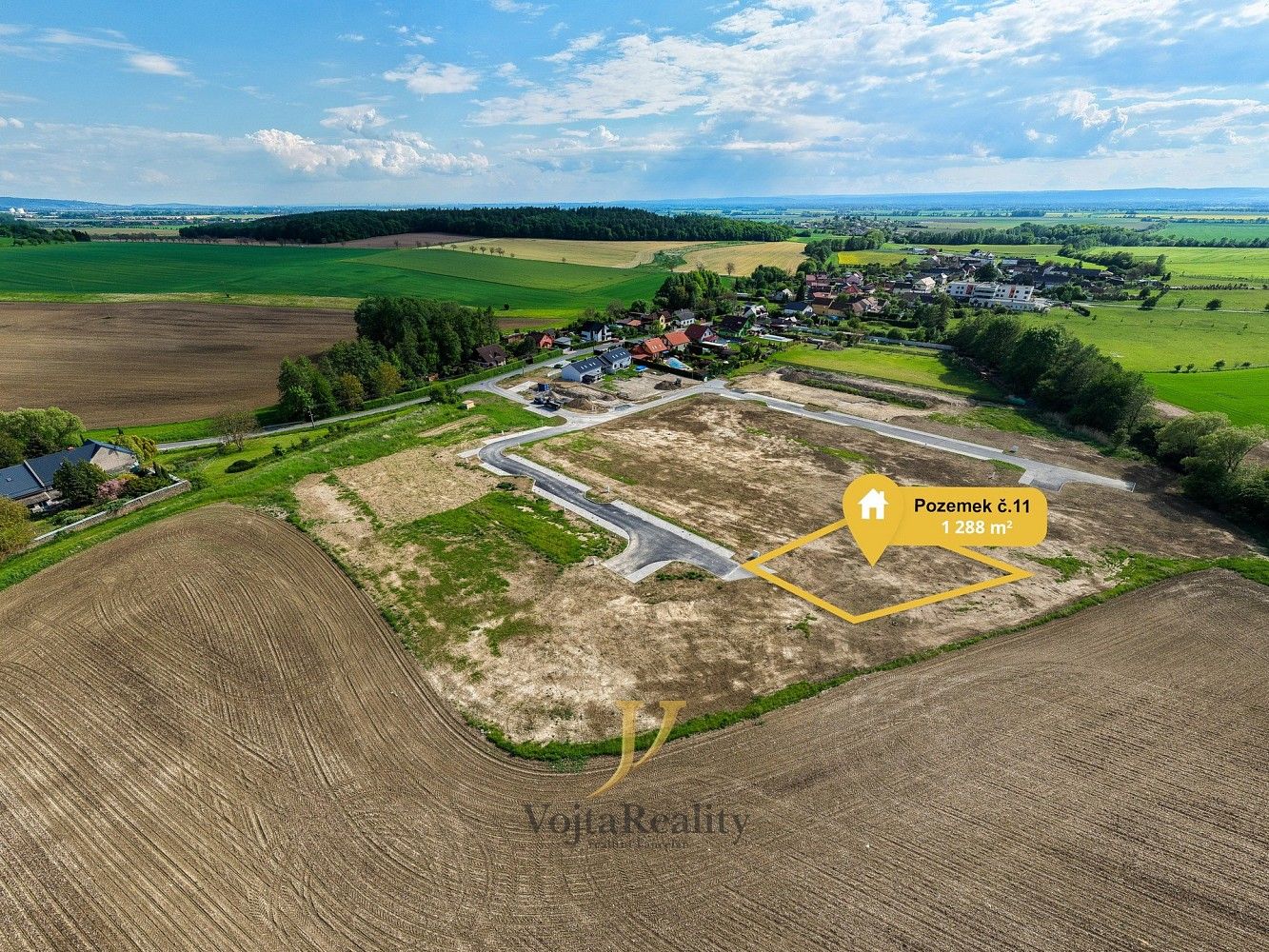 Pozemek pro bydlení · Komárov, okres Olomouc, Olomoucký kraj - 4
