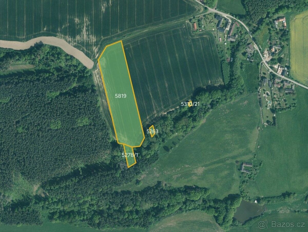 Pozemky pro bydlení, Bernartice u Milevska, 398 43