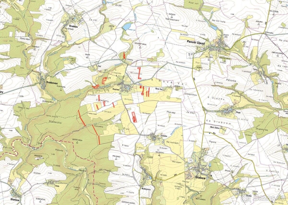 Prodej pozemek pro bydlení - Slabce, 270 41