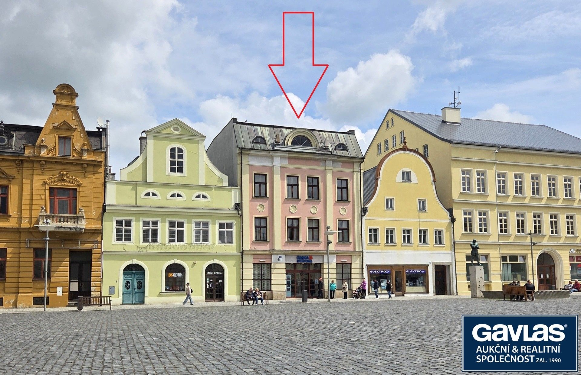 Činžovní domy, nám. T. G. Masaryka 103, Frýdlant, 961 m² - 2