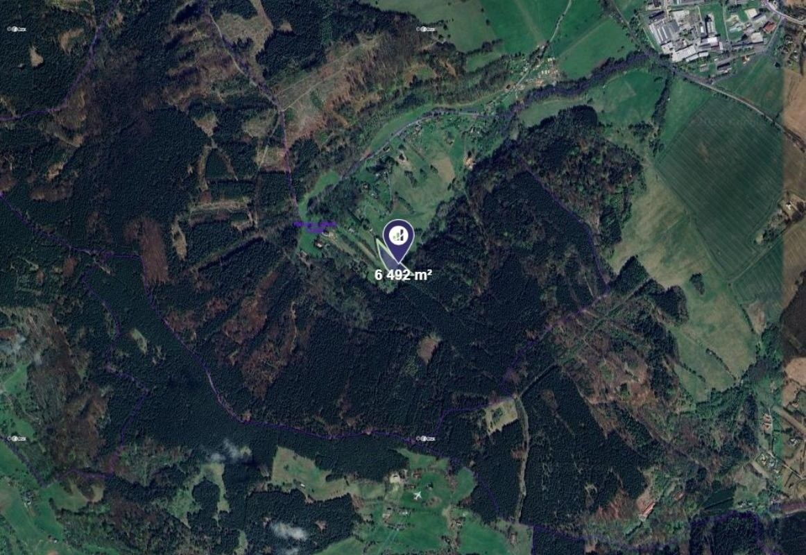 Prodej louka - Liberec, 6 492 m²