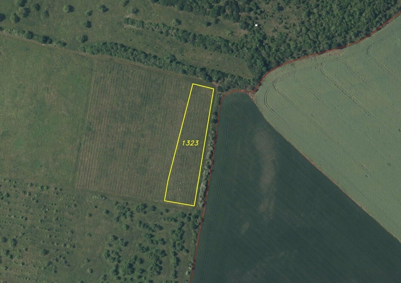 Zemědělské pozemky, Kozly, 3 855 m² - 1