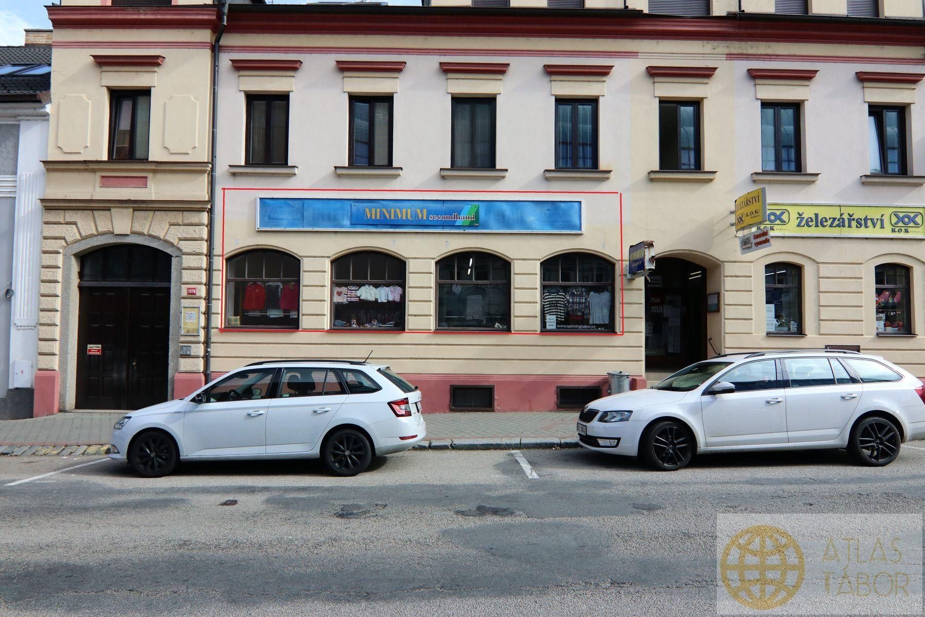 Obchodní prostory, Erbenova, Tábor, 52 m²