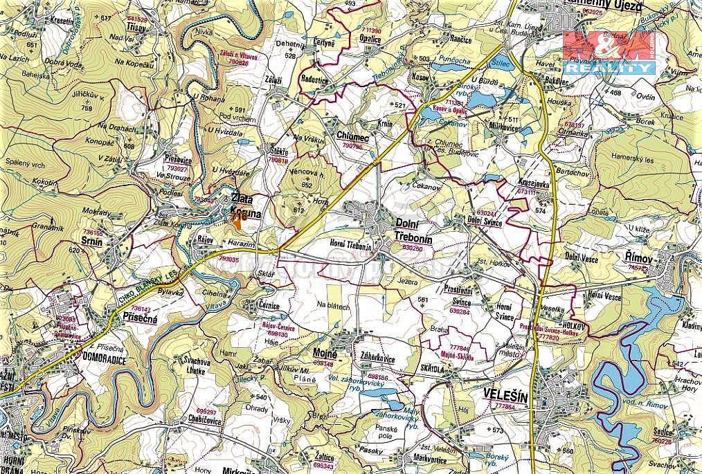 Louka · Zlatá Koruna, okres Český Krumlov, Jihočeský kraj - 3