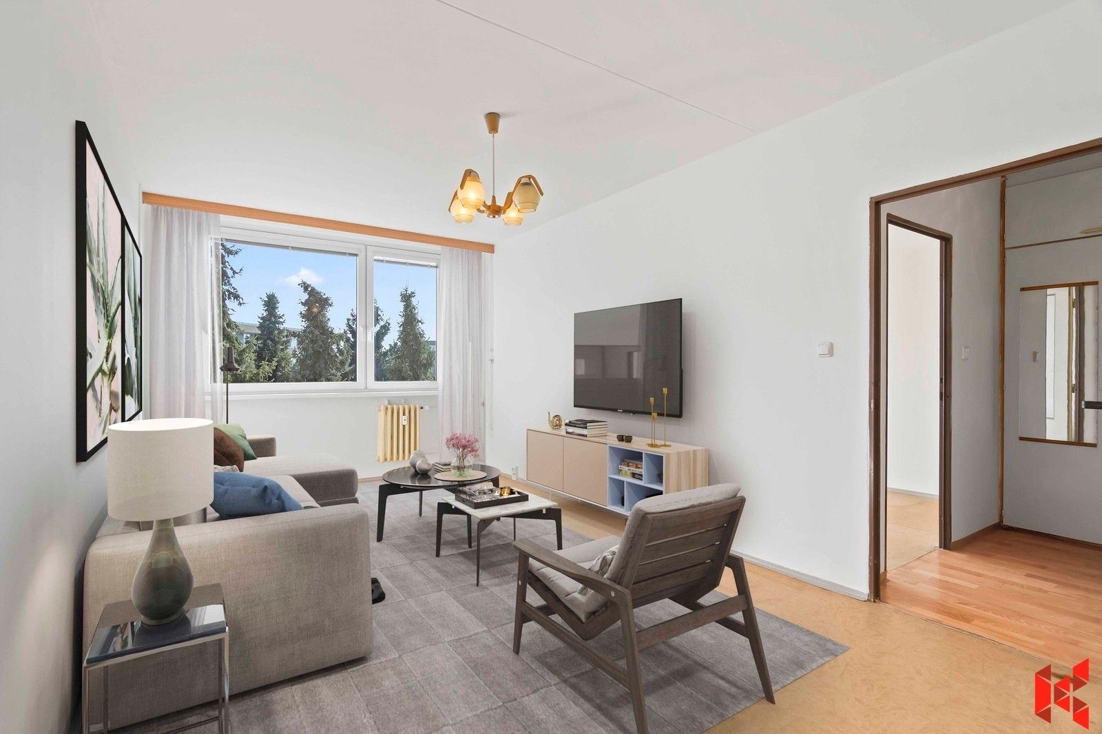 2+kk, Luhovská 1739, Praha, 43 m²