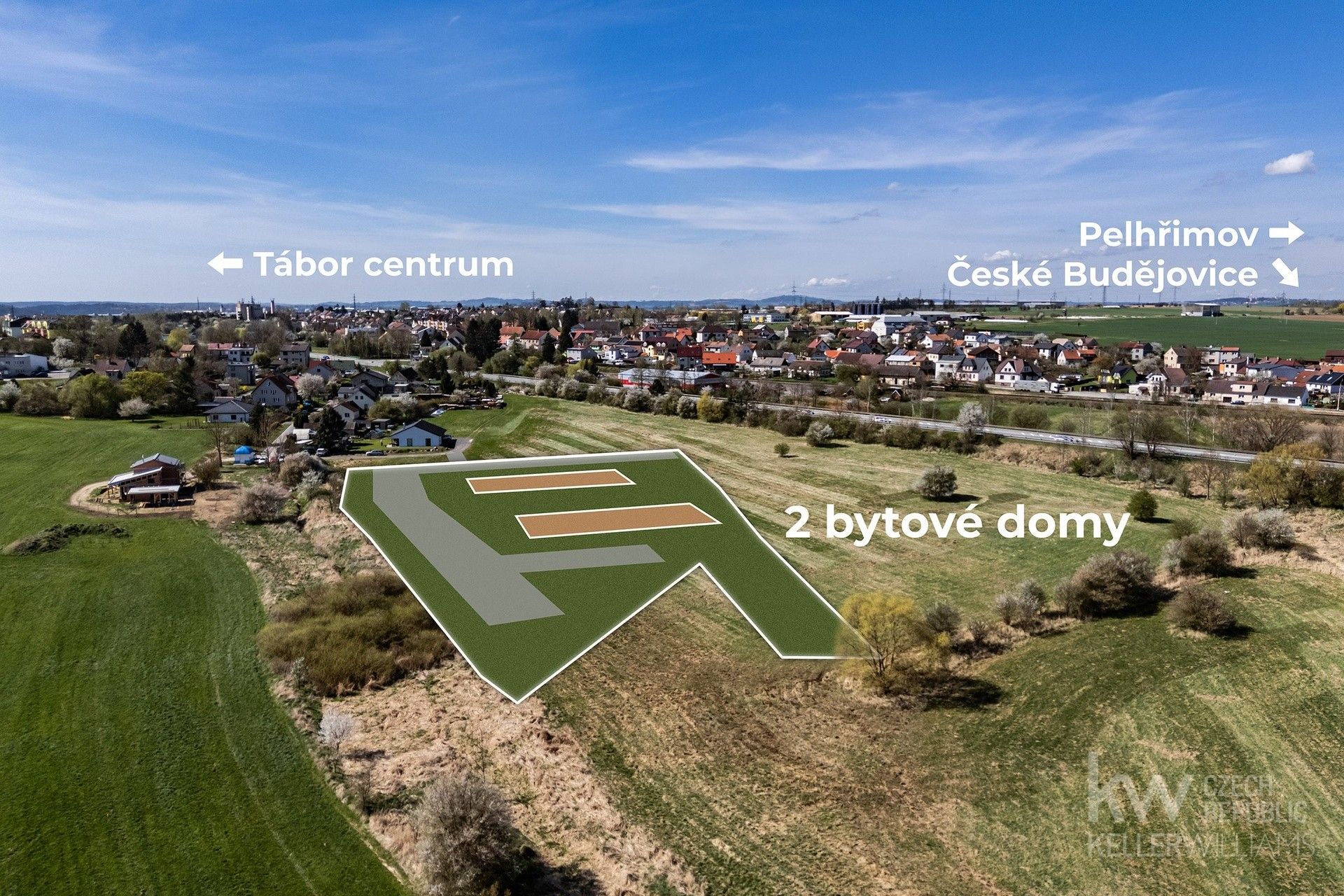 Prodej pozemek pro bydlení - Měšice, Tábor