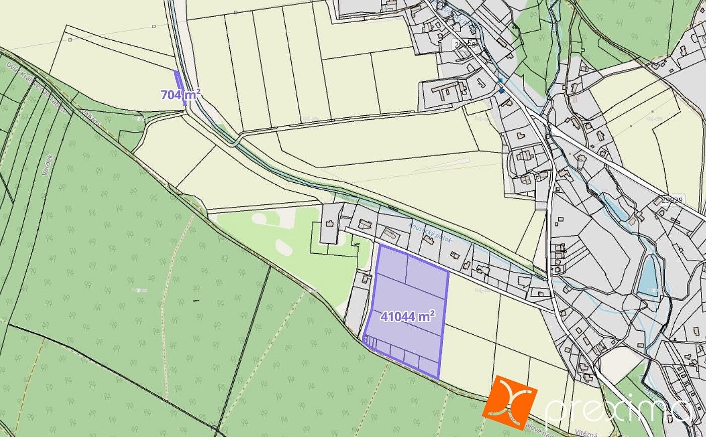 Zemědělské pozemky, Vítězná, okres Trutnov - 2