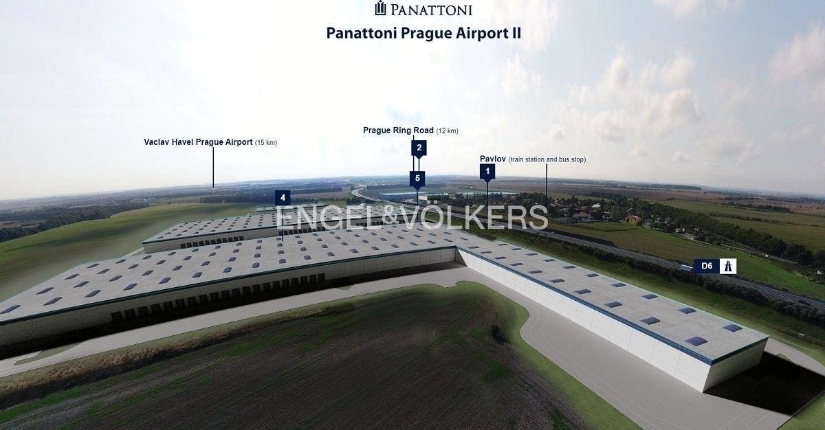 Pronájem sklad - Logistická, Pavlov, 18 480 m² - 5