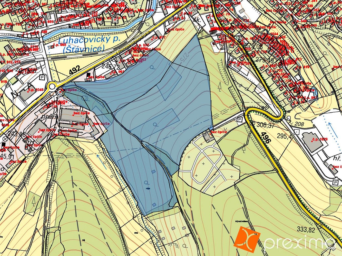 Pozemek pro bydlení · Luhačovice, okres Zlín - 3