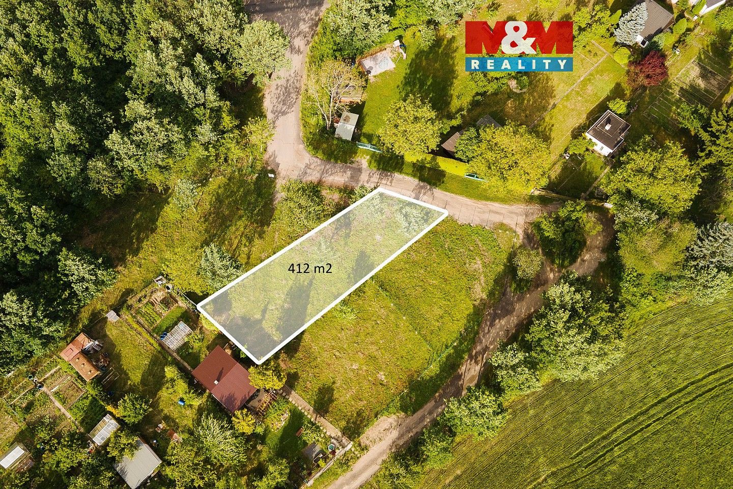 Zahrada, 412 m²