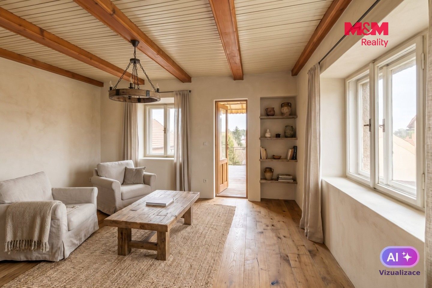 Prodej rodinný dům - Na Návsi, Holubice, 61 m² - 5