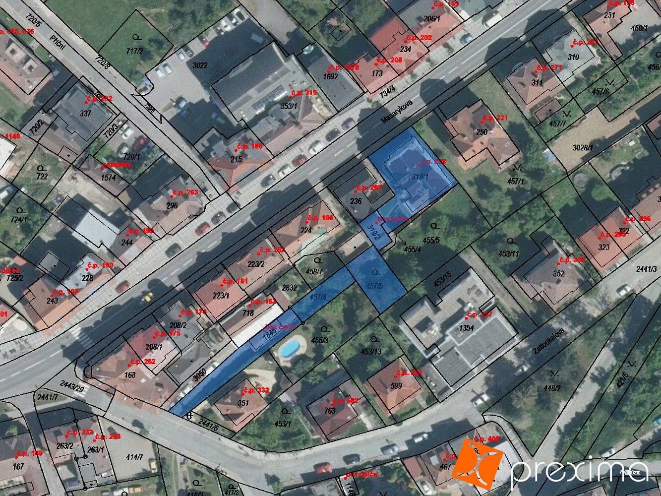 Rodinné domy, Masarykova, Luhačovice, okres Zlín, 750 m² - 2