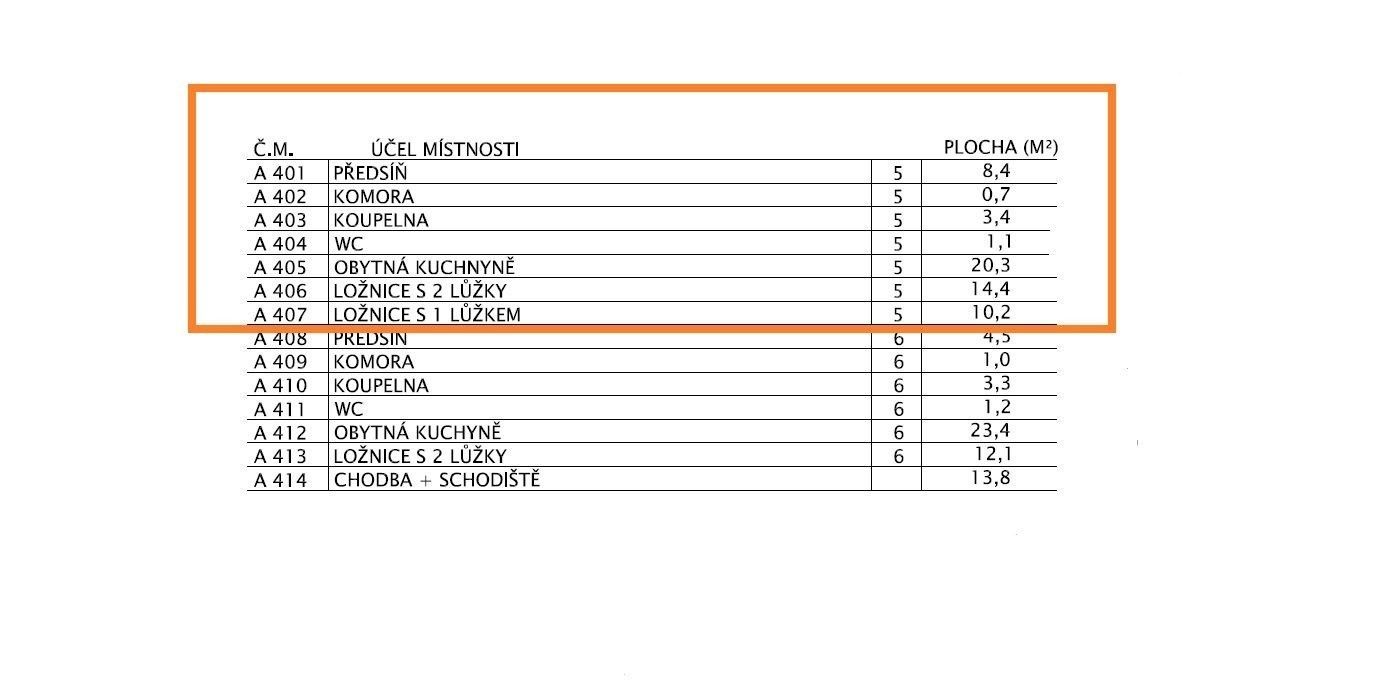 Byt 3+kk · 59 m² · Masarykovo náměstí 47, Bystřice nad Pernštejnem - 3