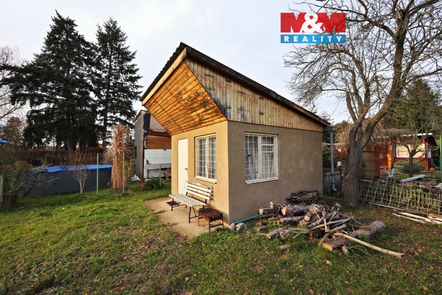 Chaty, Holcova, Pardubice, 14 m²