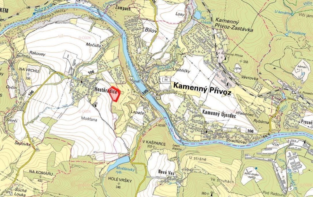 Prodej zemědělský pozemek - Hostěradice, Kamenný Přívoz