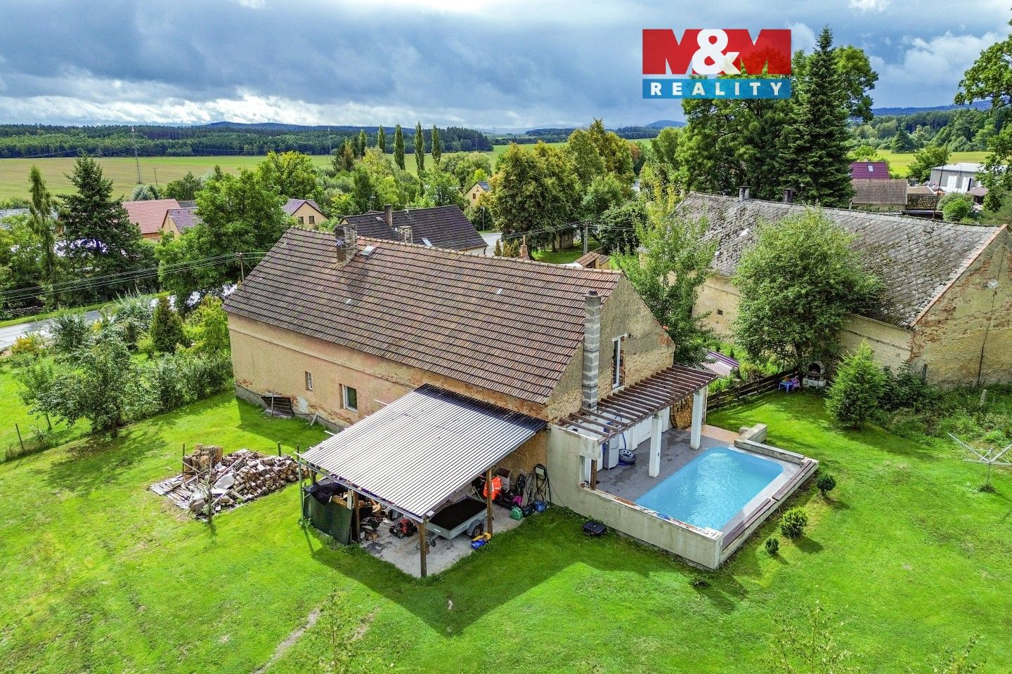 Prodej rodinný dům - Vysočany, Bor, 316 m²