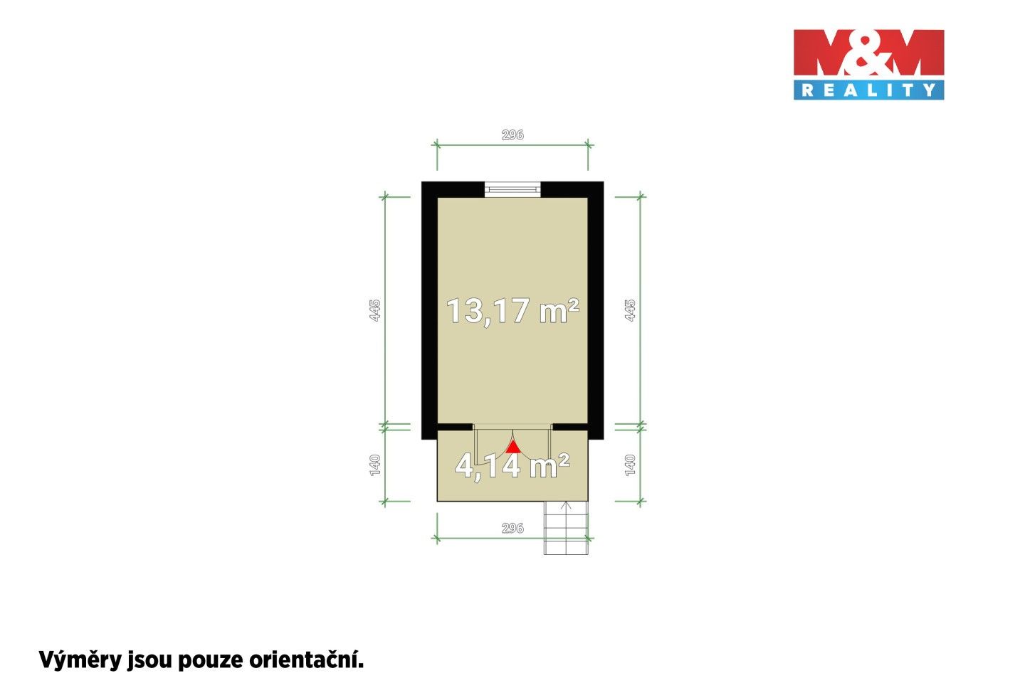 Prodej chata - Chrást, 17 m²