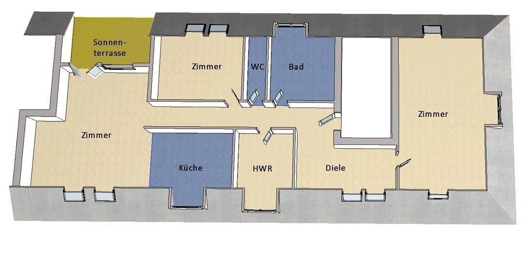 3+kk, Tangermünder Weg 18 Berlin Falkenhagener Feld Berlin 13583, 100 m² - 2