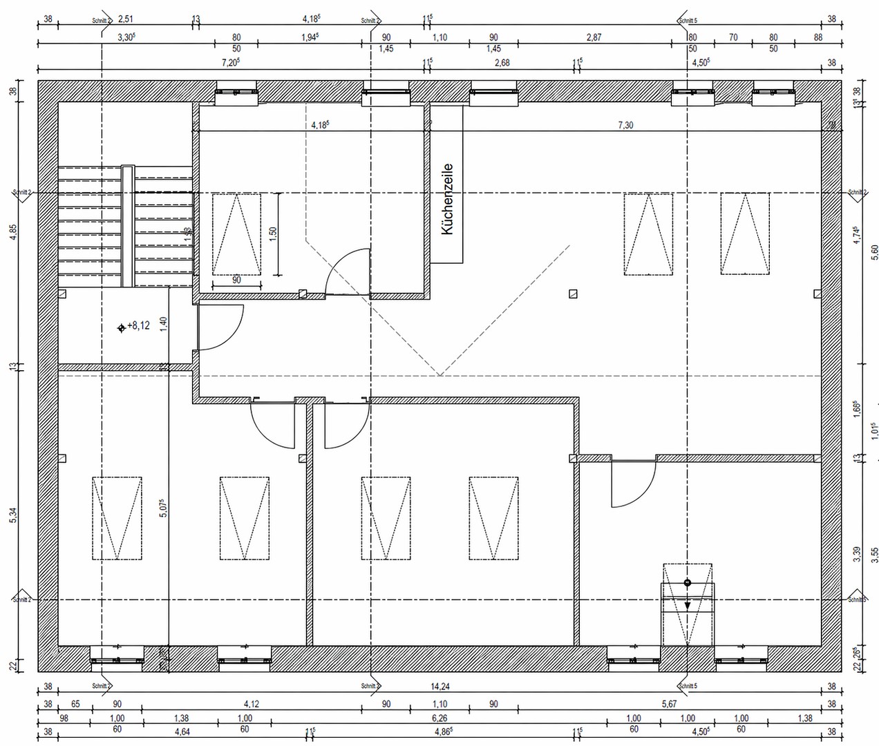 4+1, Bahnhofstraße 22, , Sasko-Anhaltsko, 110 m² - 2