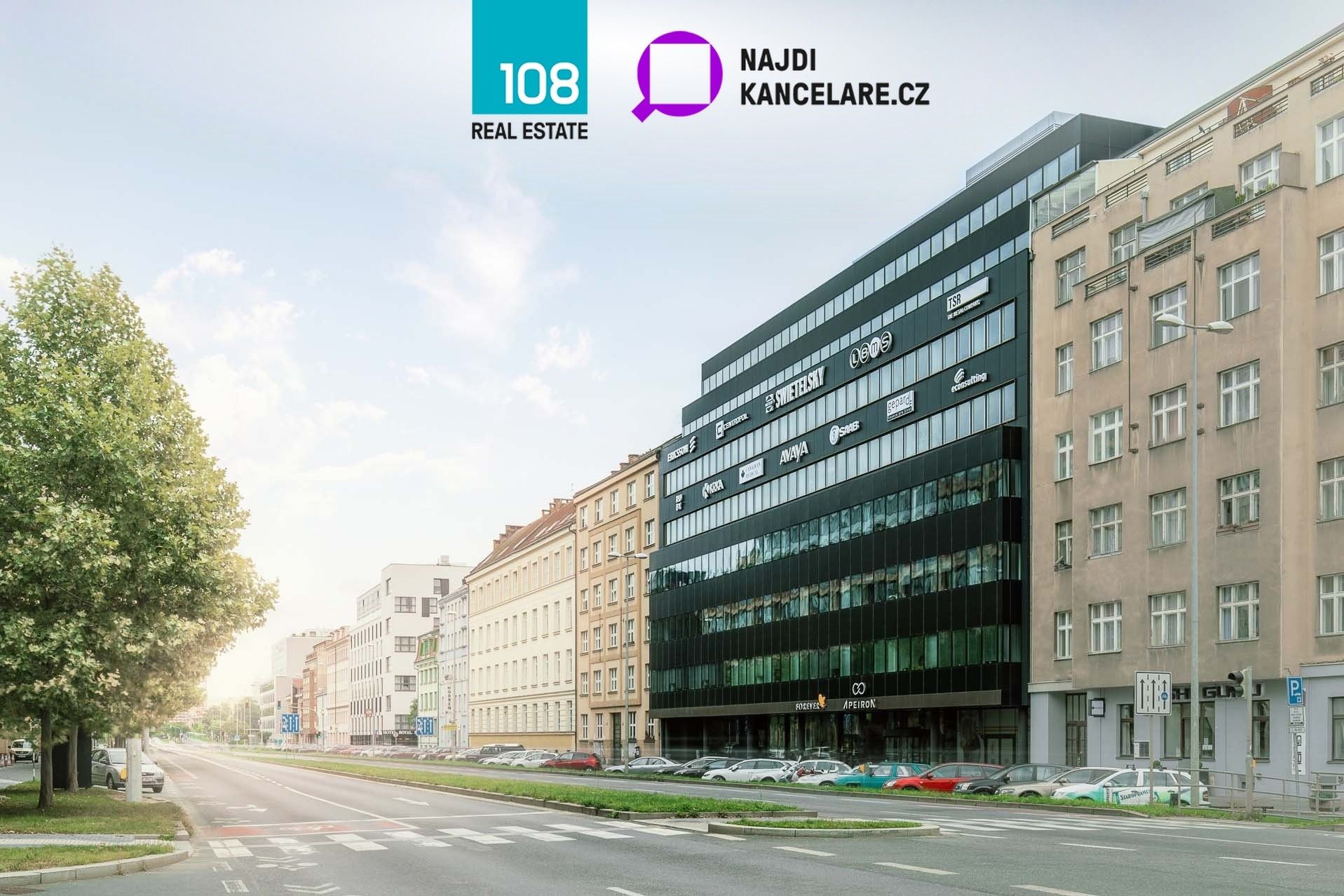 Pronájem kancelář - Sokolovská 192, Praha Karlín, 964 m² - 5