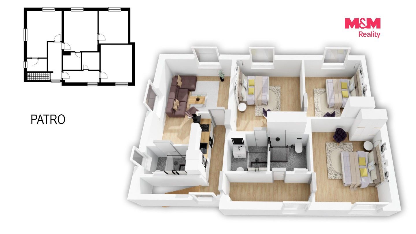 Činžovní dům · 230 m² · Václavská, Dobrovice - 3