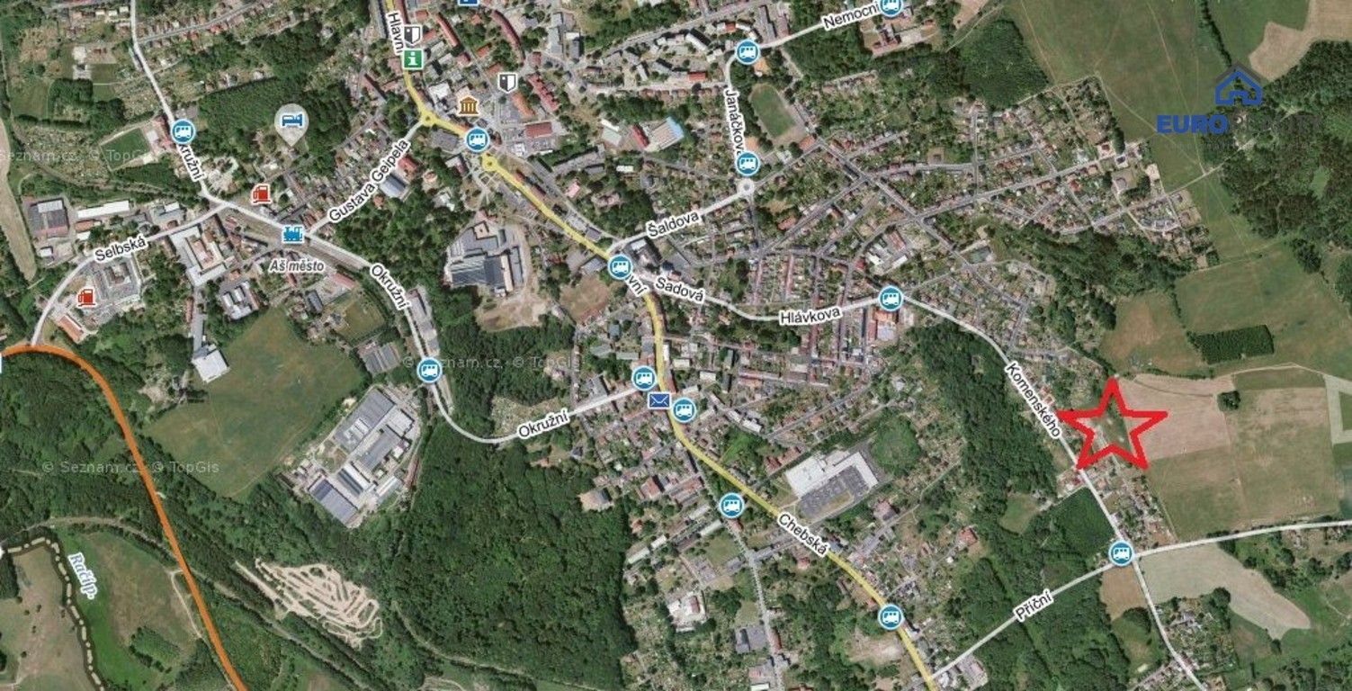 Pozemek pro bydlení · 2 670 m² · Aš - 3