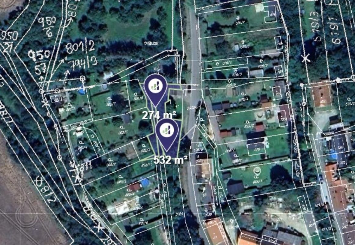 Pozemky pro bydlení, Dubá, 806 m²