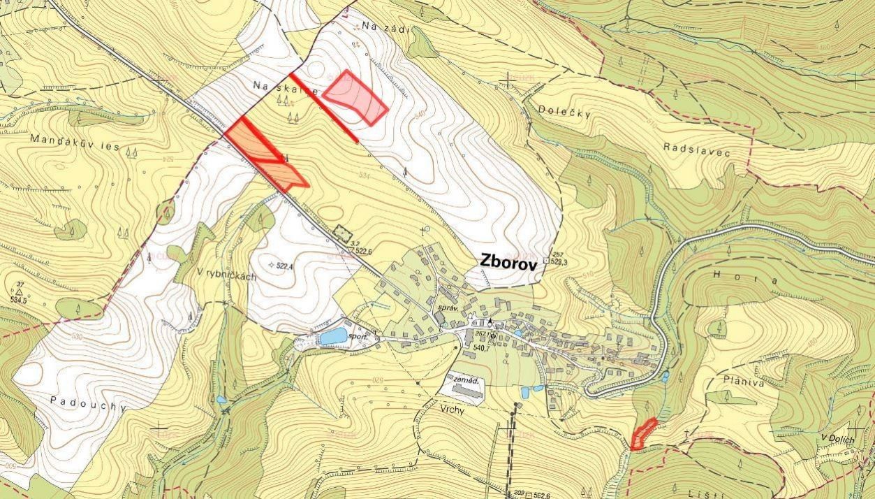 Zemědělský pozemek · Zborov - 3