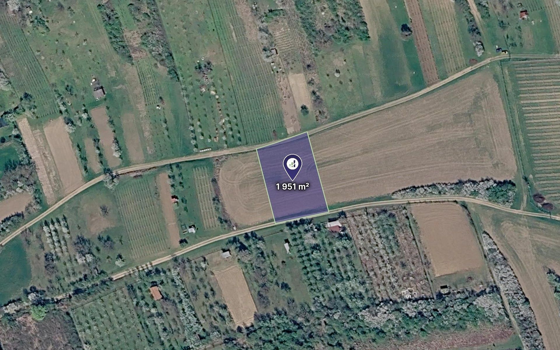 Zemědělské pozemky, Bzenec, 1 951 m² - 1