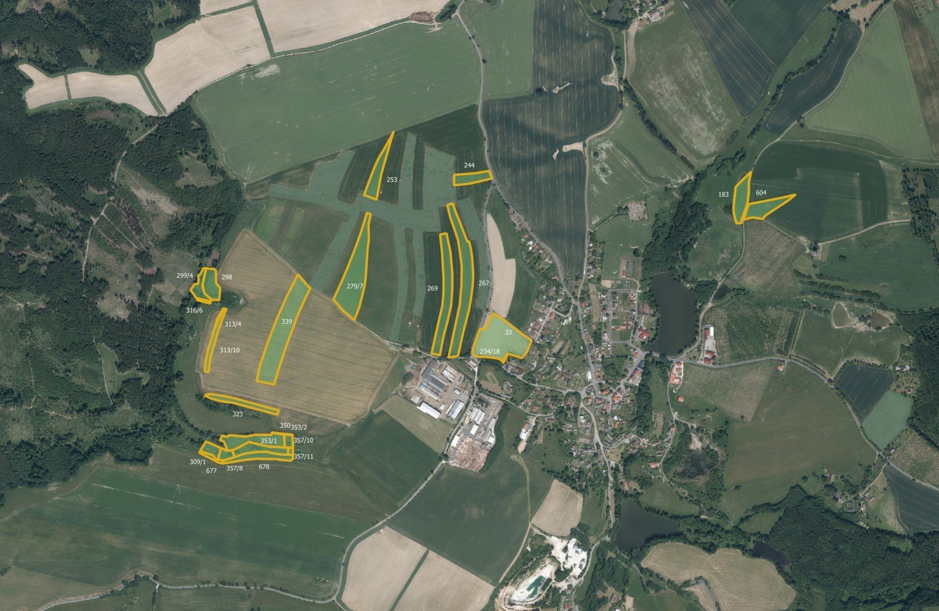 Zemědělský pozemek, 71 012 m²