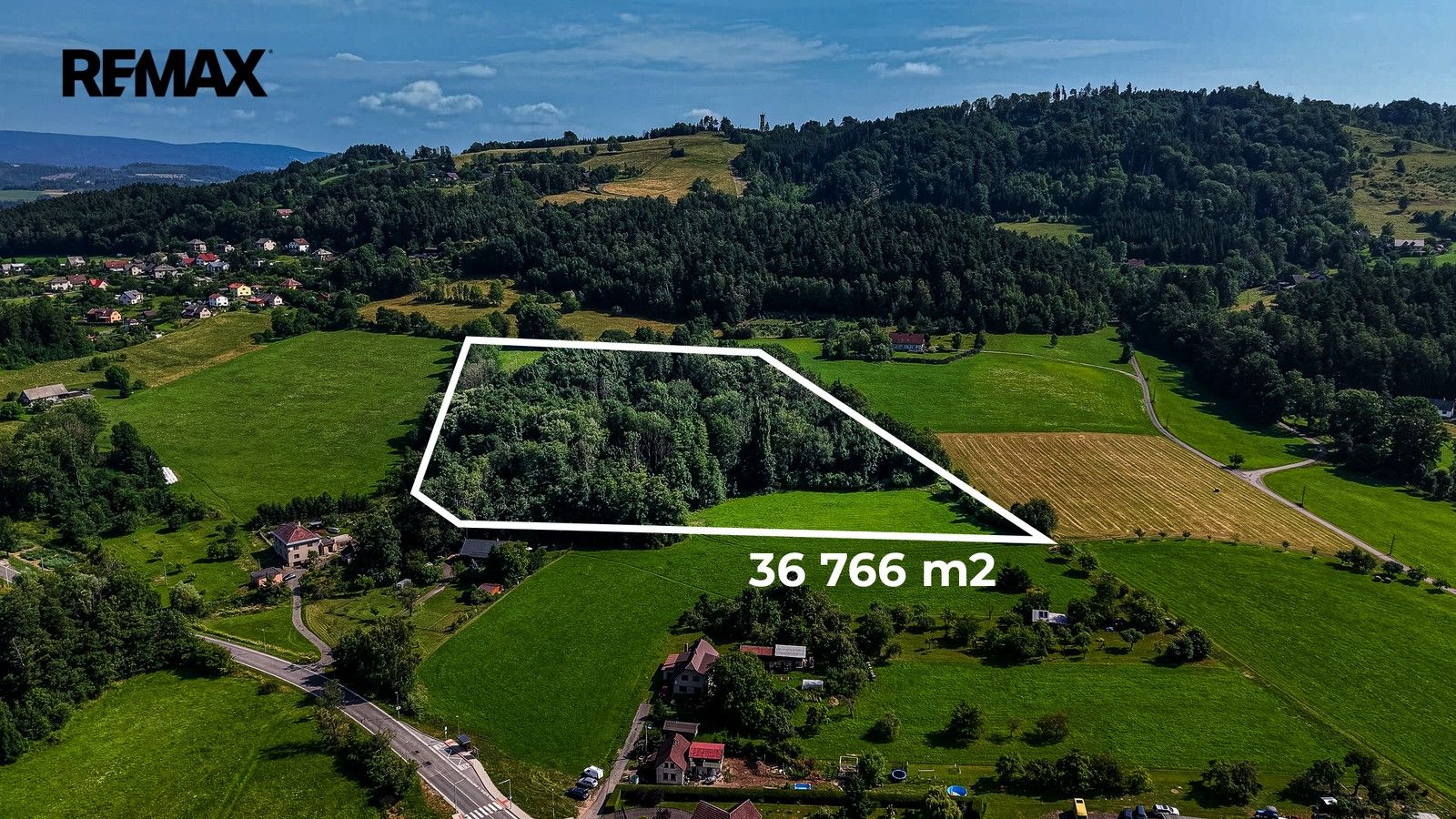 Louky, Mírová pod Kozákovem, 36 931 m² - 2