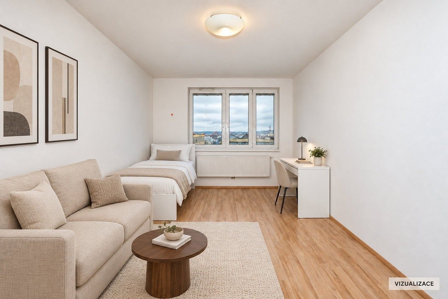 1+kk, Freyova, Praha 9 - Vysočany, 33 m² - 1