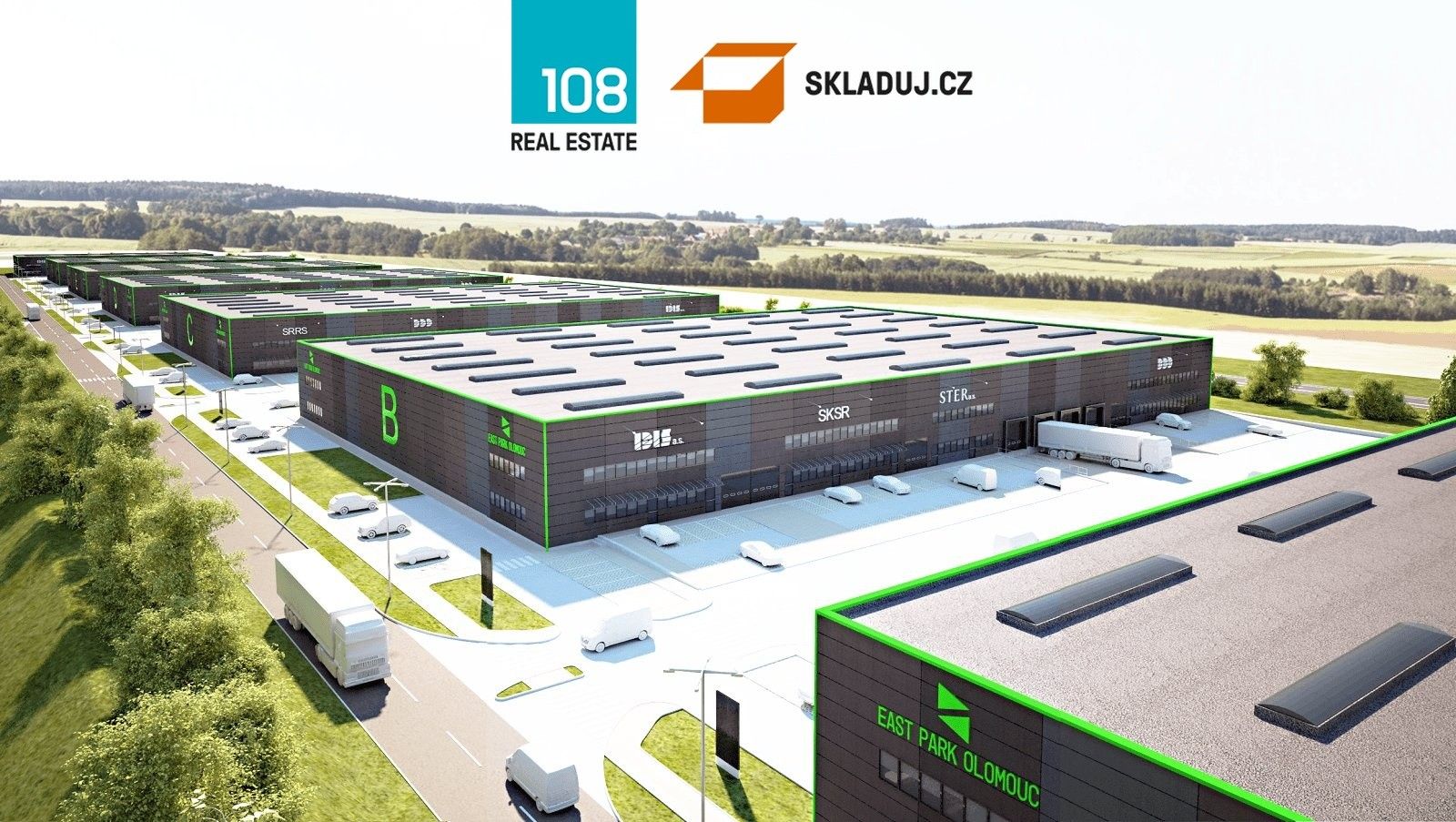 Sklady, Sladkovského 609, Olomouc Hodolany, 5 121 m² - 1