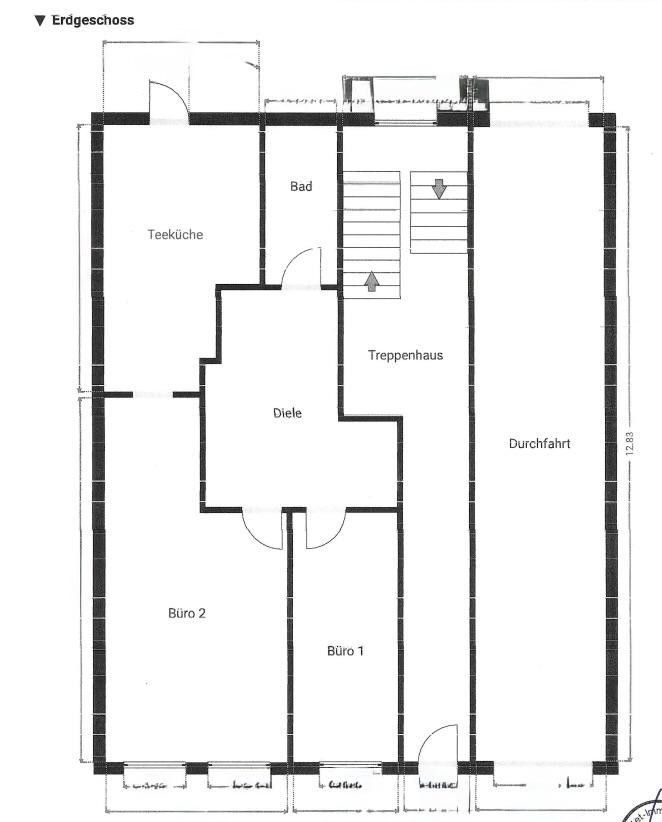 Kanceláře, Düsseldorf Friedrichstadt Nordrhein-Westfalen 40217, 70 m² - 1