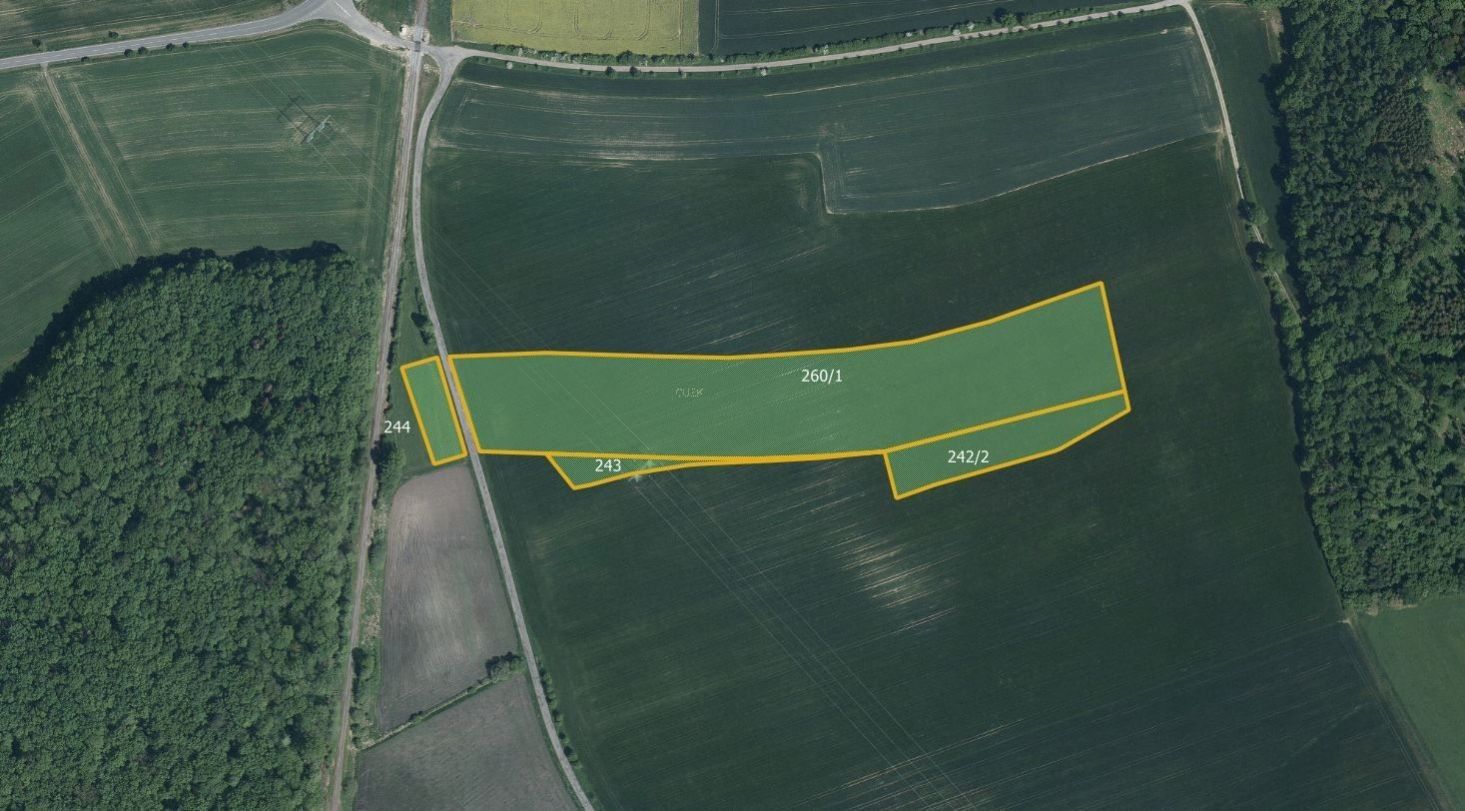 Zemědělské pozemky, Očelice