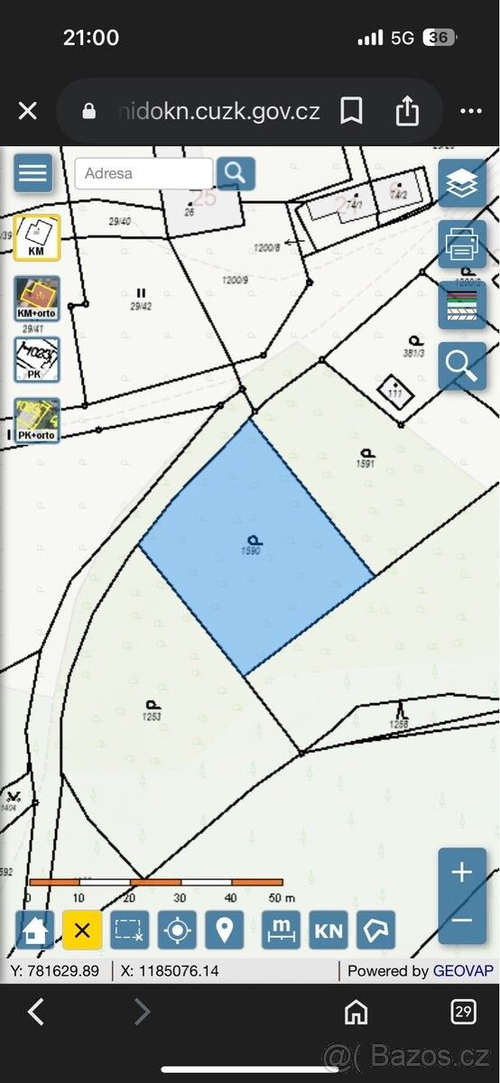 Prodej pozemek pro bydlení - Hořice na Šumavě, 382 22