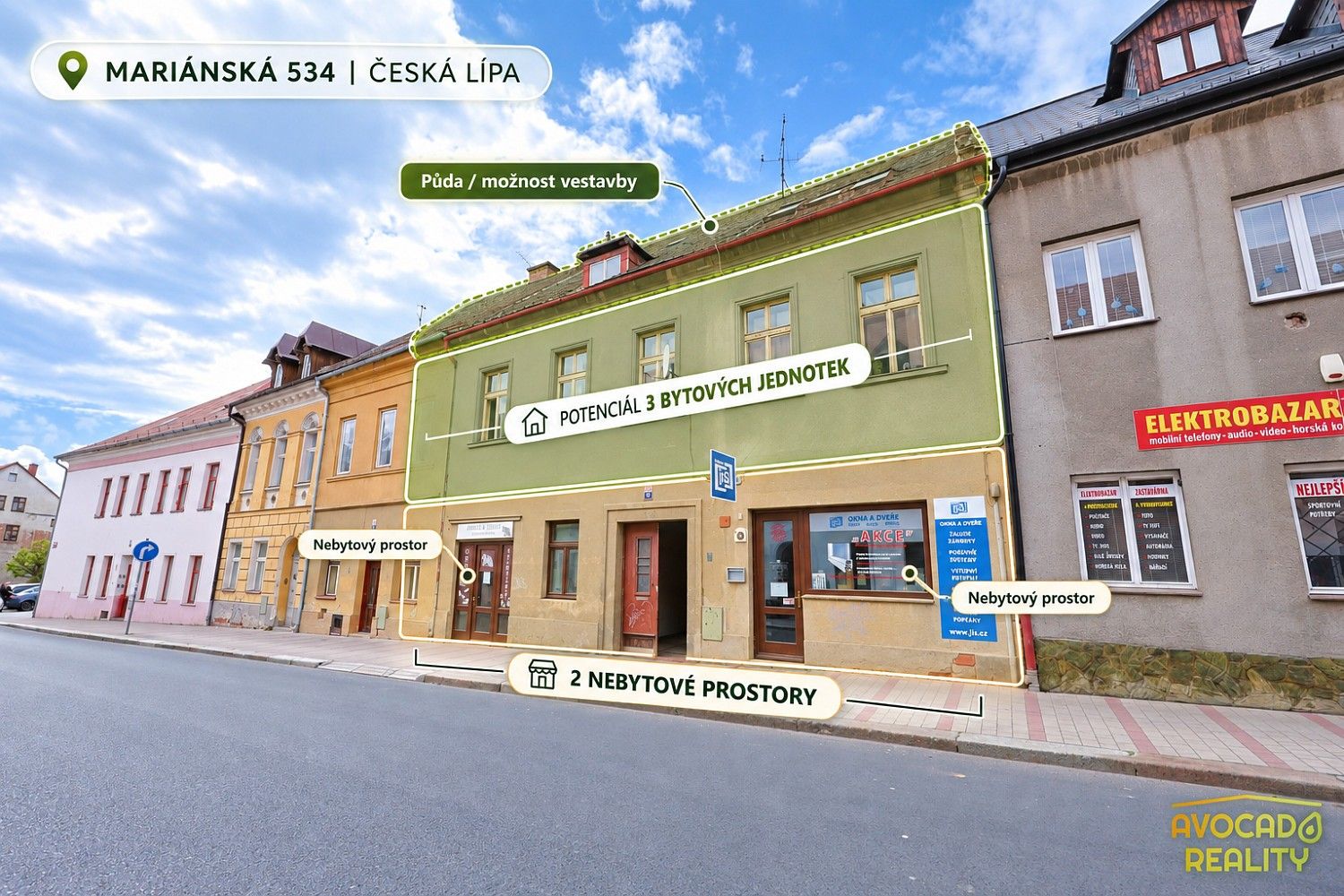 Rodinné domy, Česká Lípa, Liberecký kraj, 249 m² - 1