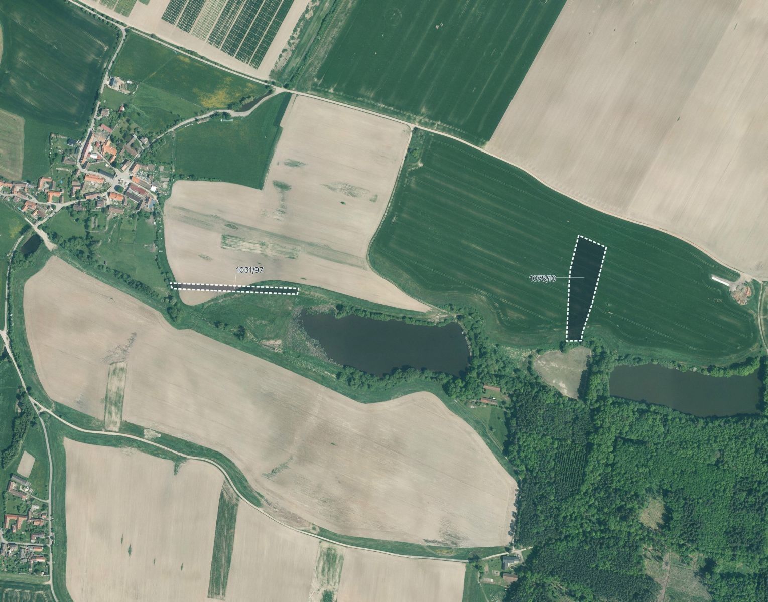 Zemědělské pozemky, Kluky